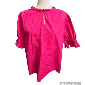 J. CREW brand blouse. Size 2X. 100% cotton.